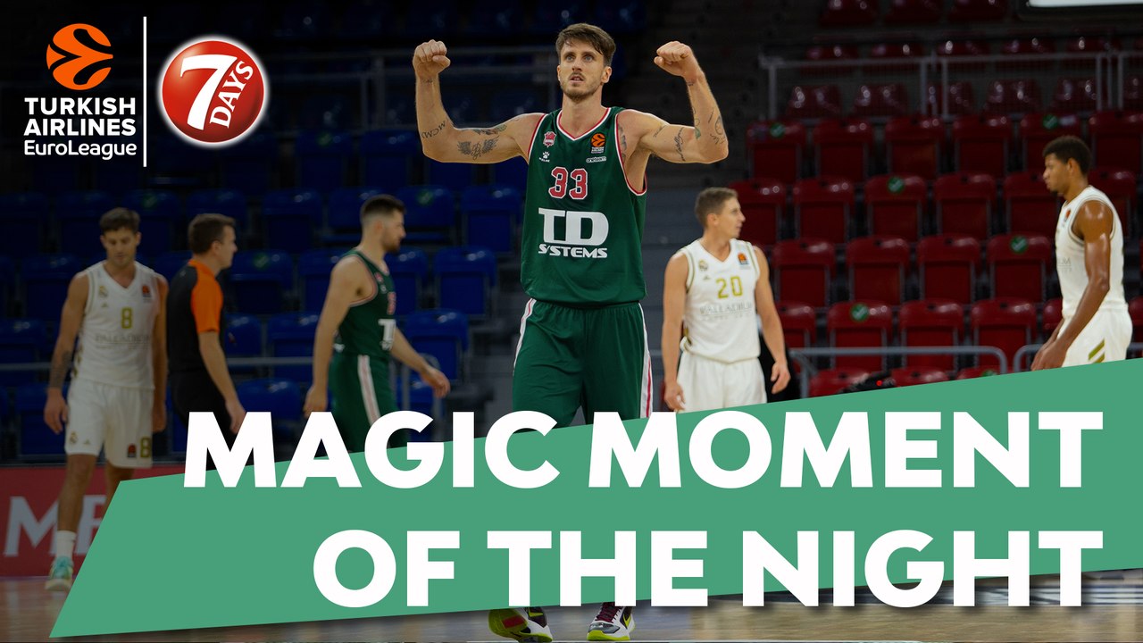 7DAYS Magic Moment of the Night: Achille Polonara, TD Systems Baskonia Vitoria-Gasteiz