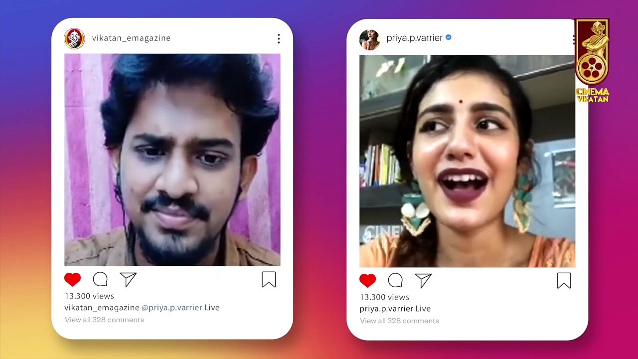 Why I left Instagram & Being Called Publicity Freak - Priya Varrier Angry response