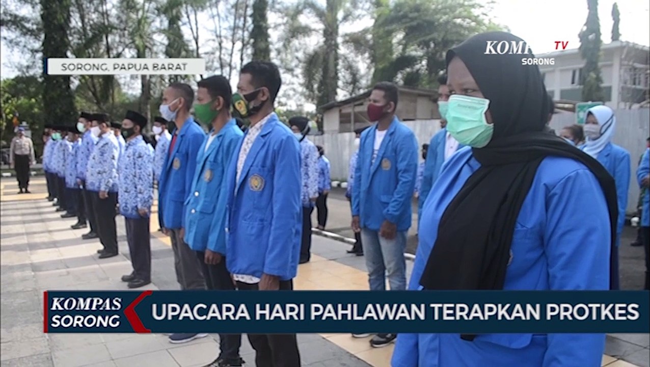 Upacara Hari Pahlawan Terapkan Protkes
