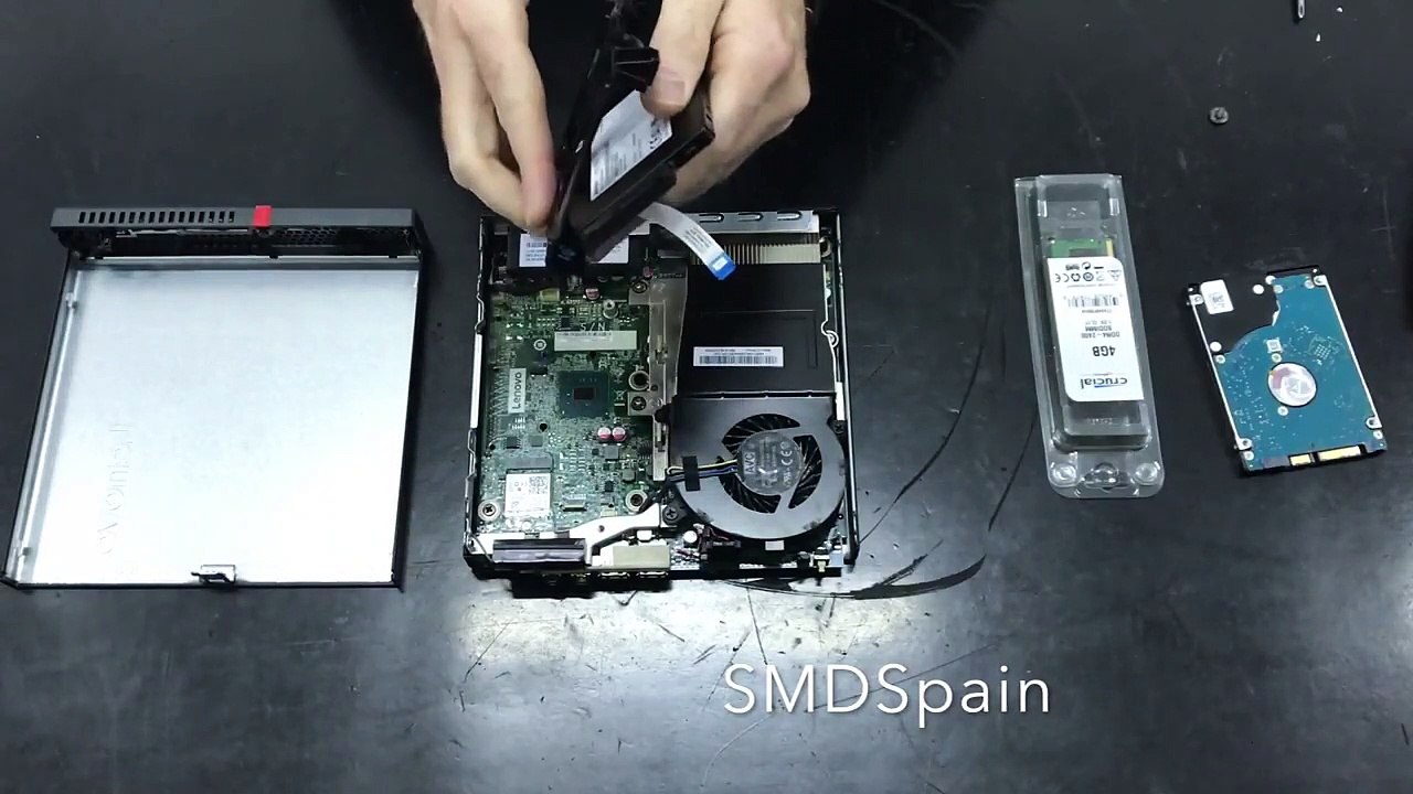 How to Upgrade RAM & SSD Lenovo ThinkCenter M700 series Tiny  Disassembly