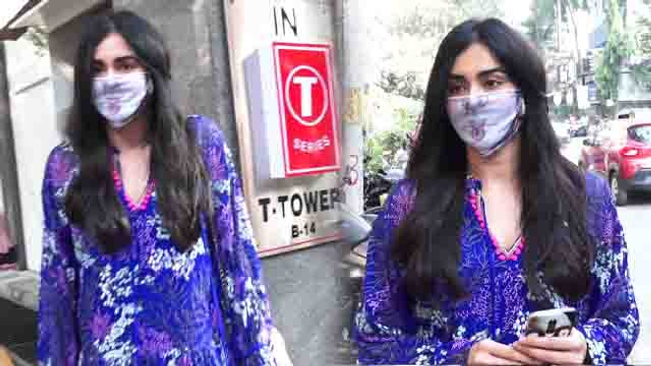 Adah Sharma Spotted at Tseries Office Andheri | FilmiBeat