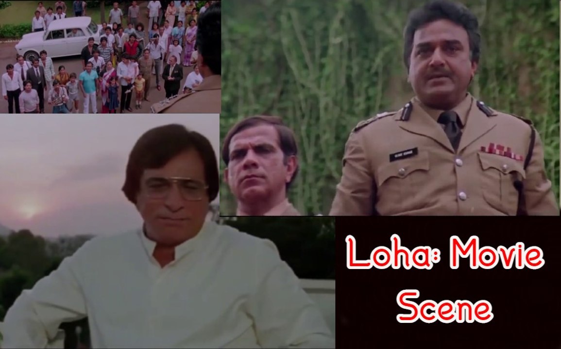 Movie Scene | Loha (1987) | Kader Khan | Tej Sapru | Dharmendra | Bollywood Movies Scene