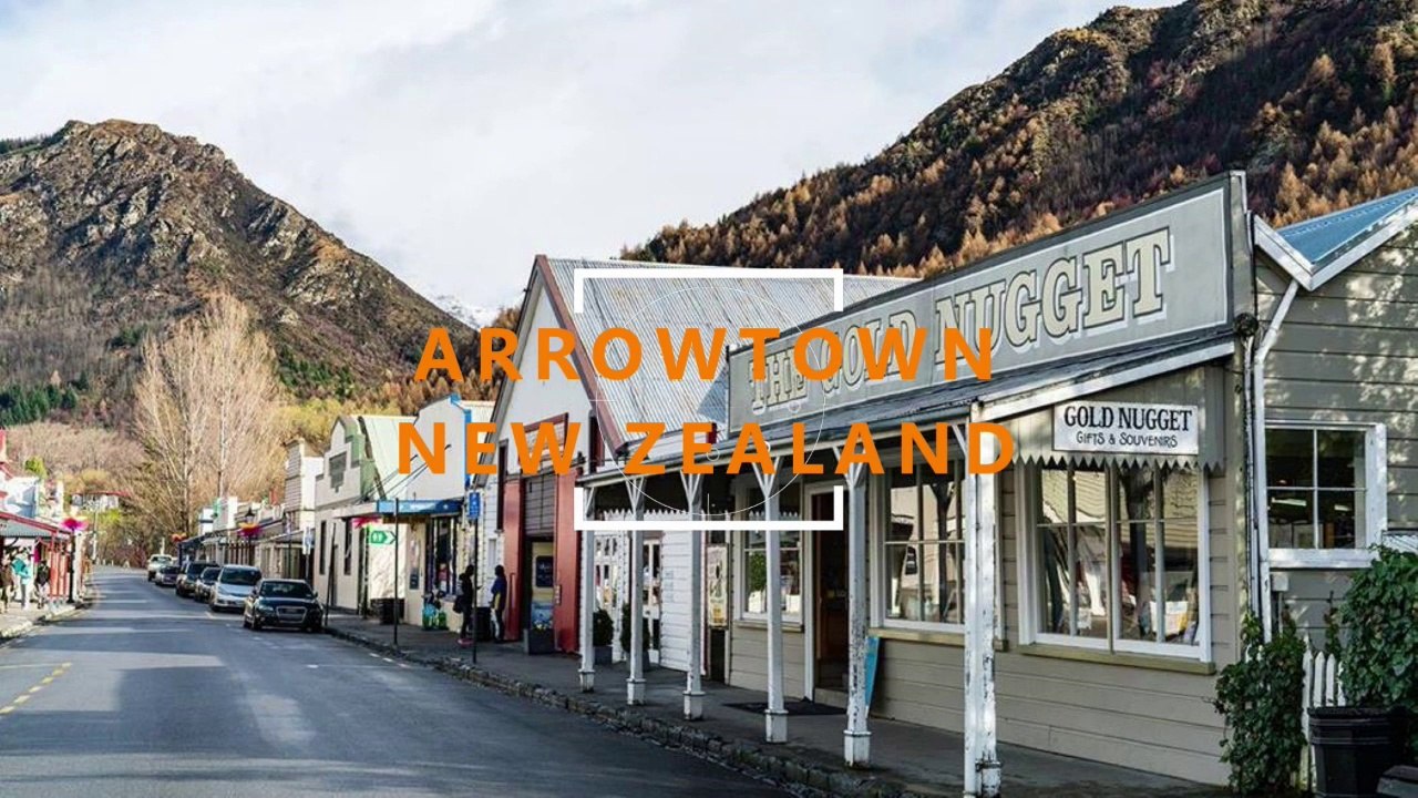 Gold Mining Township. Visit New Zealand's Beautiful Arrowtown