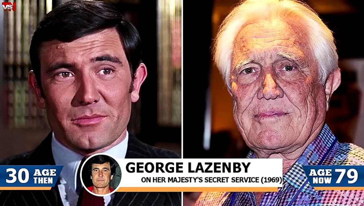 JAMES BOND Actors ⭐ Then and Now 1962 - 2019 | Name and Age Nome ed età reali - Prima e dopo
