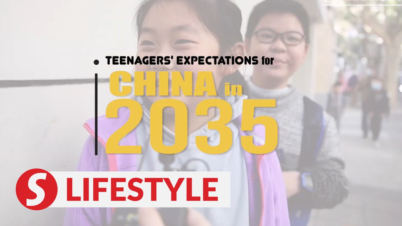 Teens' expectations for China 2035