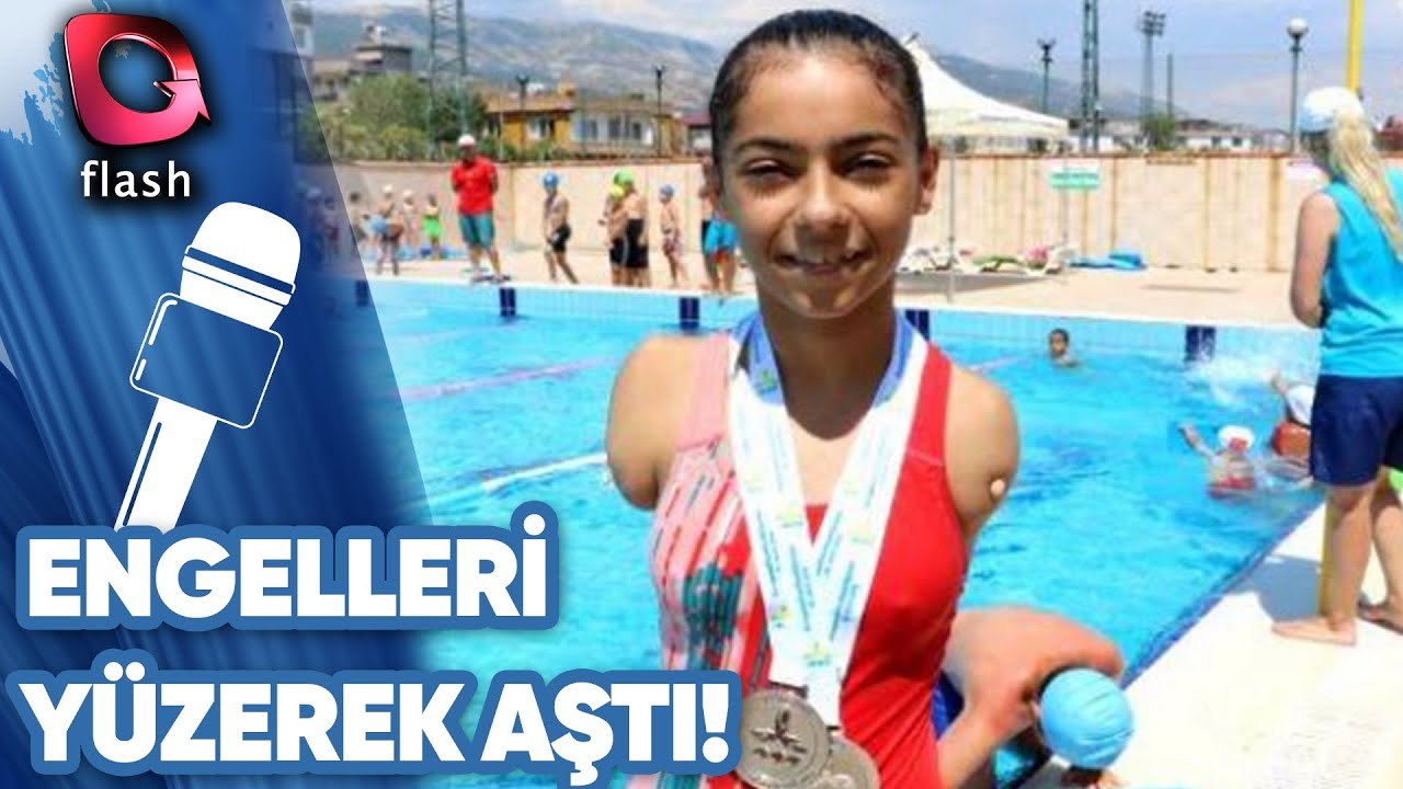 Engelleri Yüzerek Aştı!