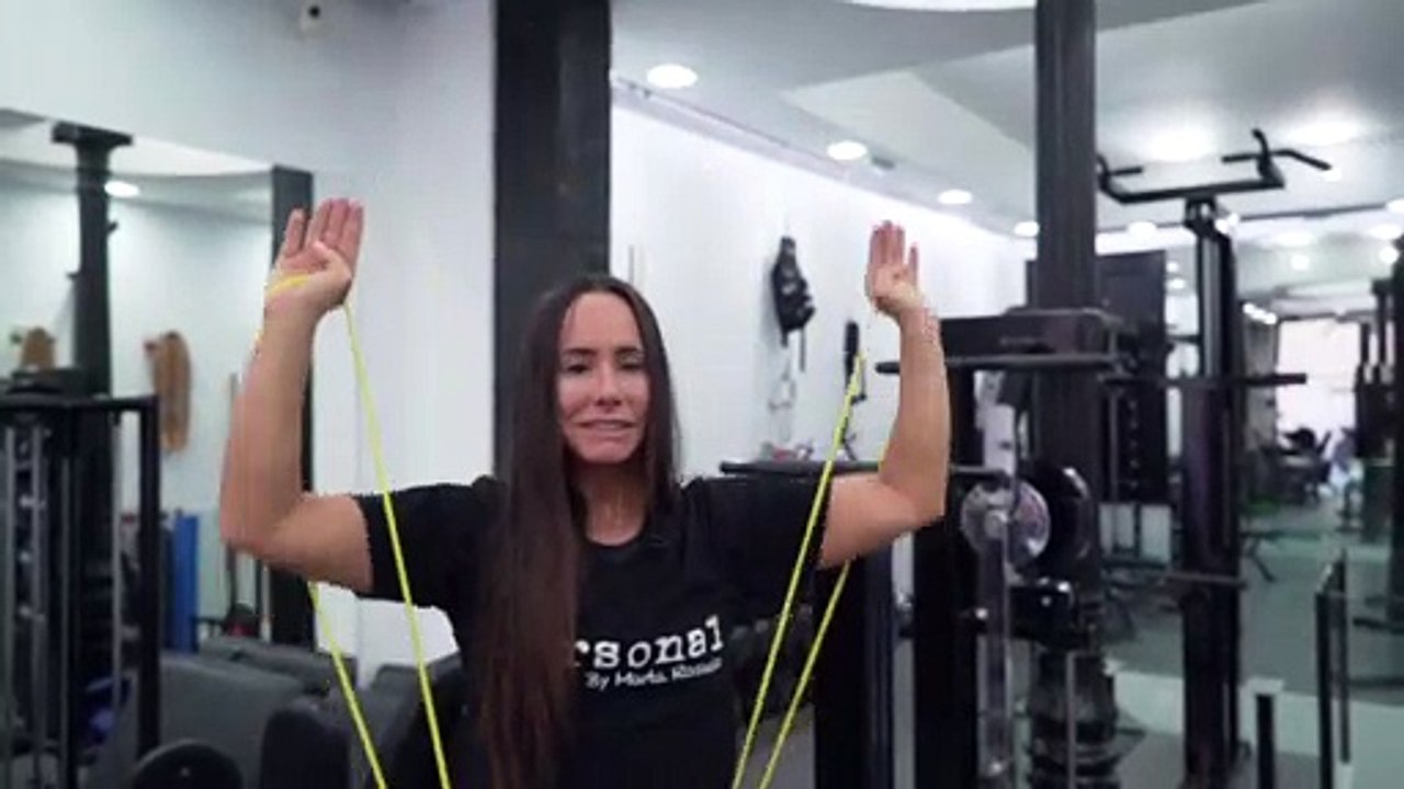 Ejercicios de piernas con Marta Rosado