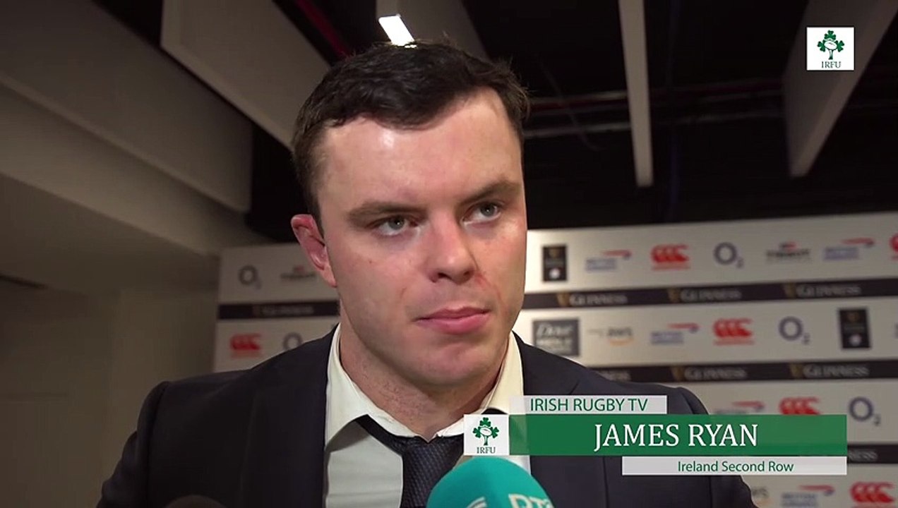 James Ryan Post-Match Reaction