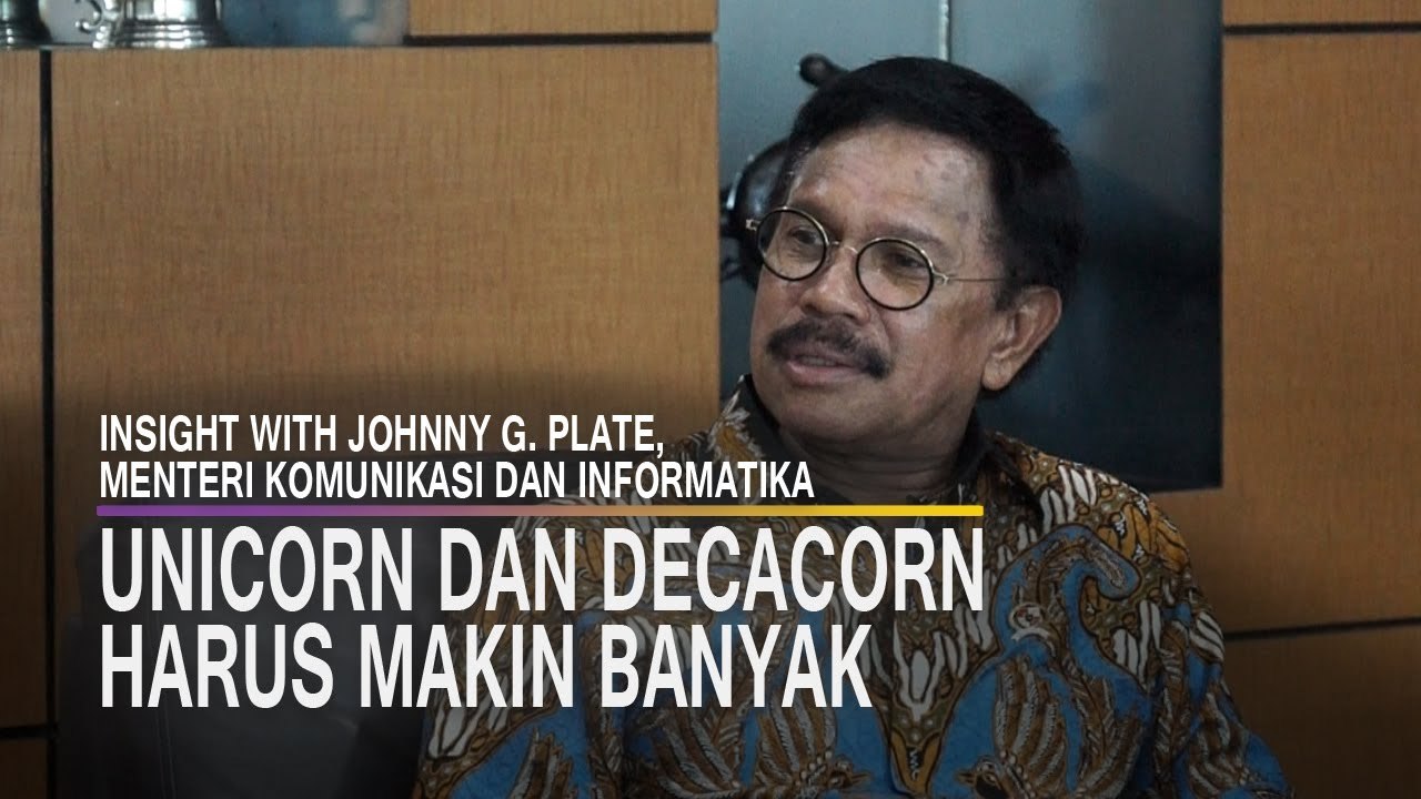 Insight With Johnny G. Plate, Menteri Komunikasi dan Informatika
