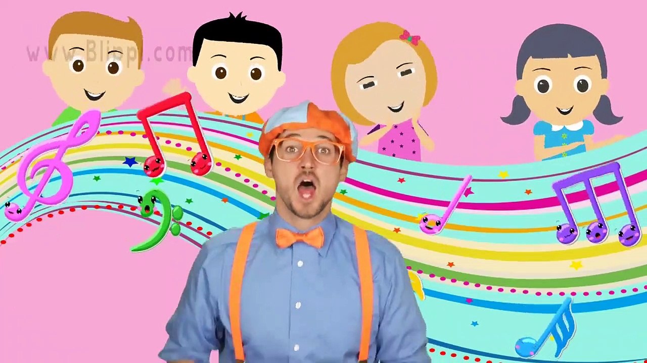 Las Ruedas del Autobús con Blippi Español | Canciones Infantiles