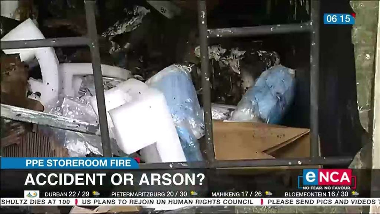 Police investigate Carletonville hospital fire