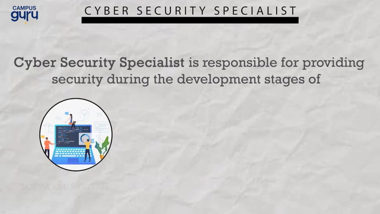 Who Is A Cyber Security Specialist