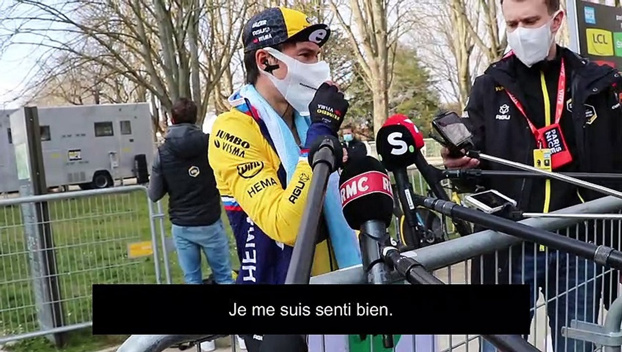 P. Roglic (Jumbo-Visma) : "La préparation a été bonne"