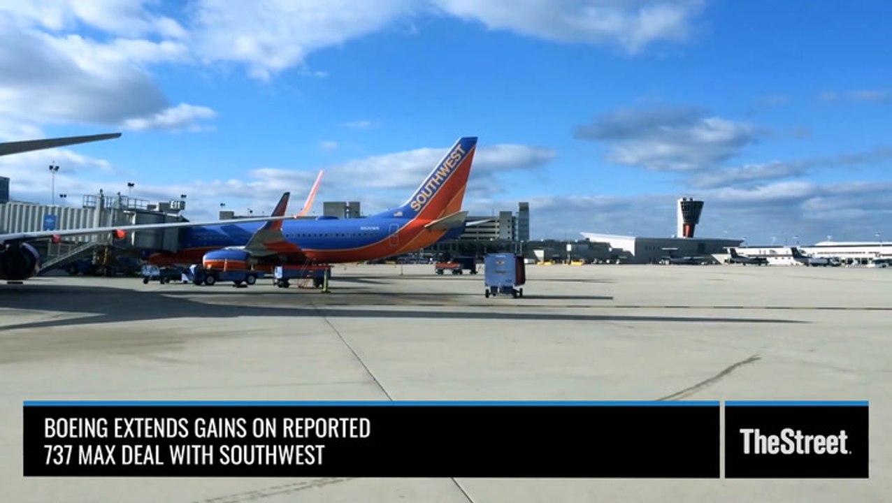 Here's Why Boeing Shares Are Up Today (Video)