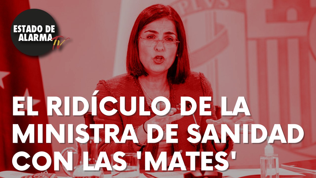 El estrepitoso ridículo de la ministra de Sanidad, Carolina Darias, con las matemáticas