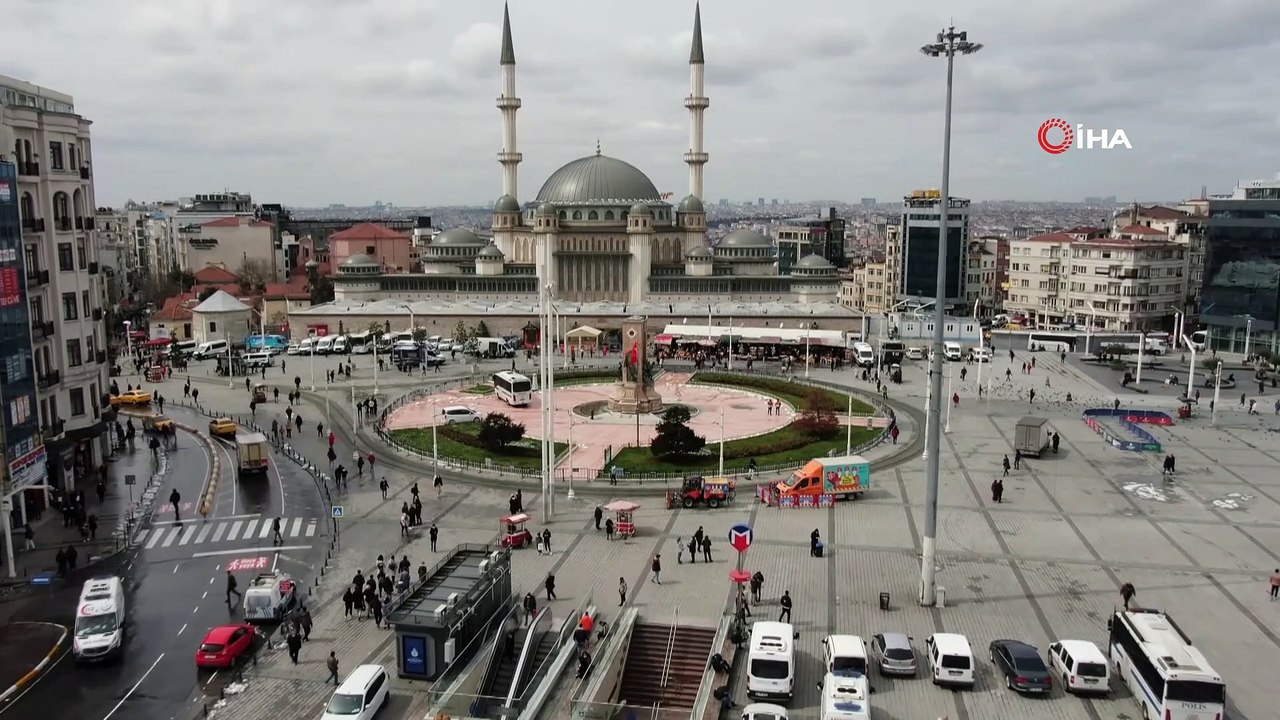 Taksim Camii Ramazan ayına hazırlanıyor