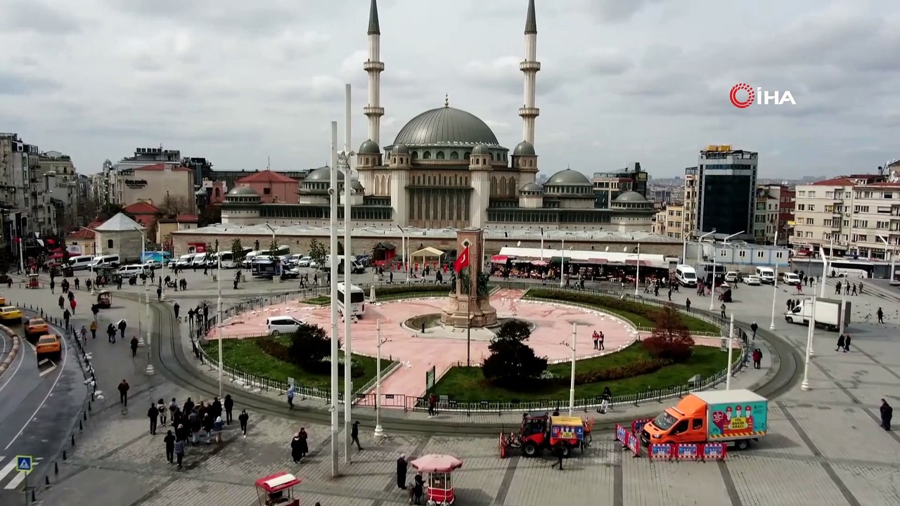 Taksim Camii Ramazan Ayına hazırlanıyor
