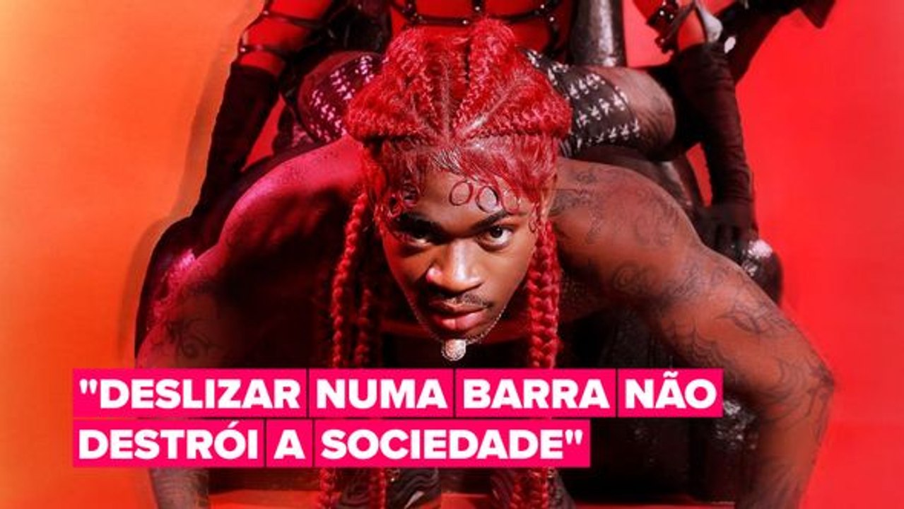 Chore de rir com as respostas afiadas do Lil Nas X no Twitter aos comentários homofóbicos sobre seu novo videoclipe.