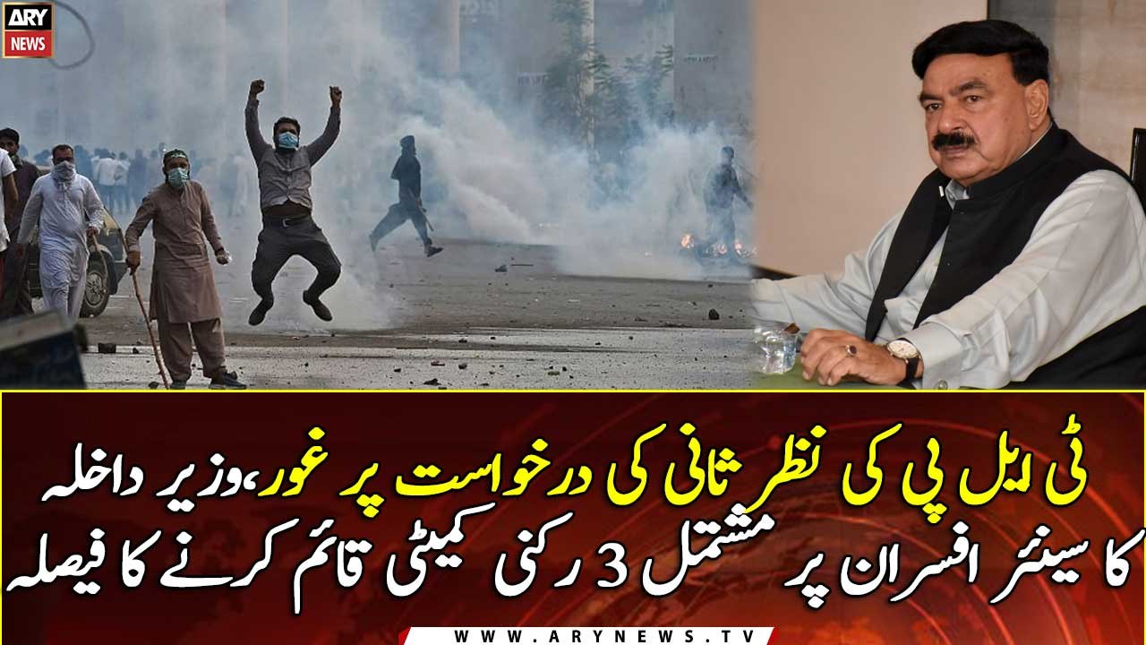 Govt forms committee to decide TLP plea against ban