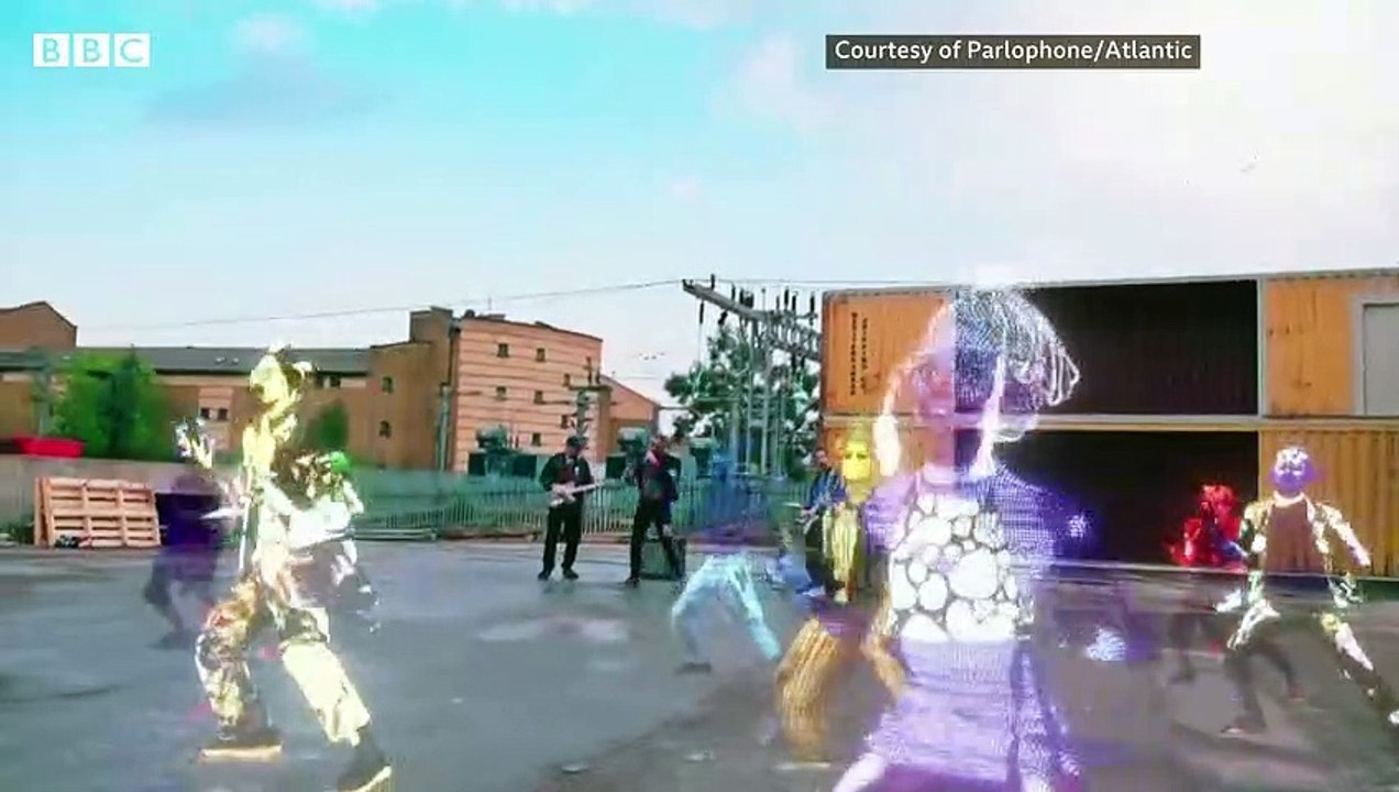 Coldplay send their latest song into space