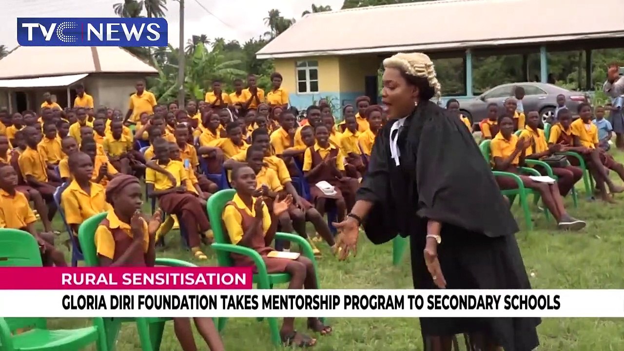 Gloria Diri foundation takes mentorship program to secondary schools