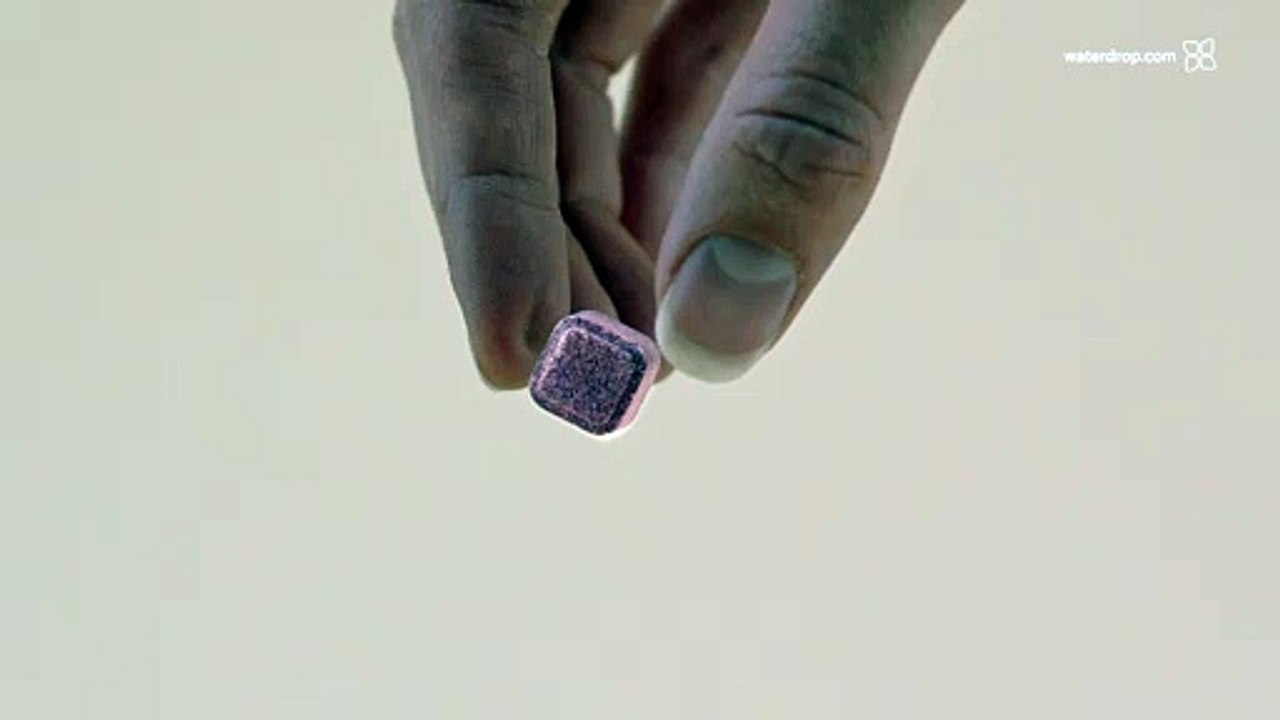 Bebe agua con waterdrop