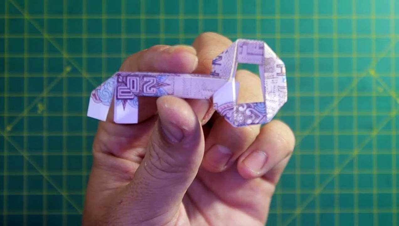 Demo money origami key easy Démo argent clé origami facile