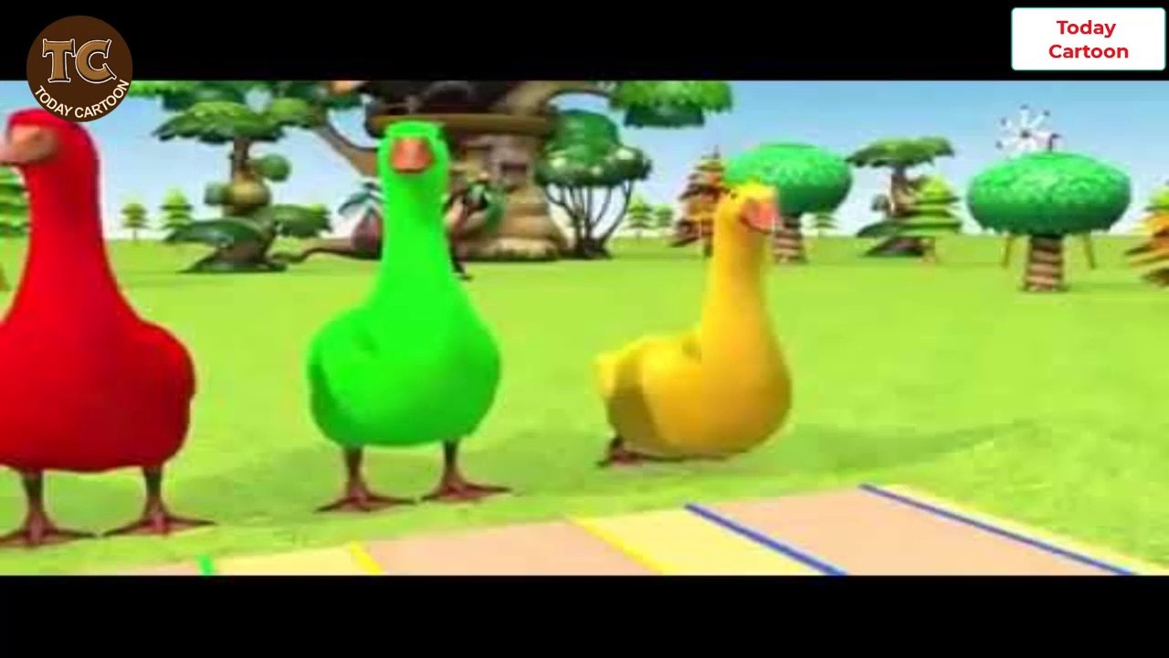 Duck cartoon  cat cartoon - cartoon