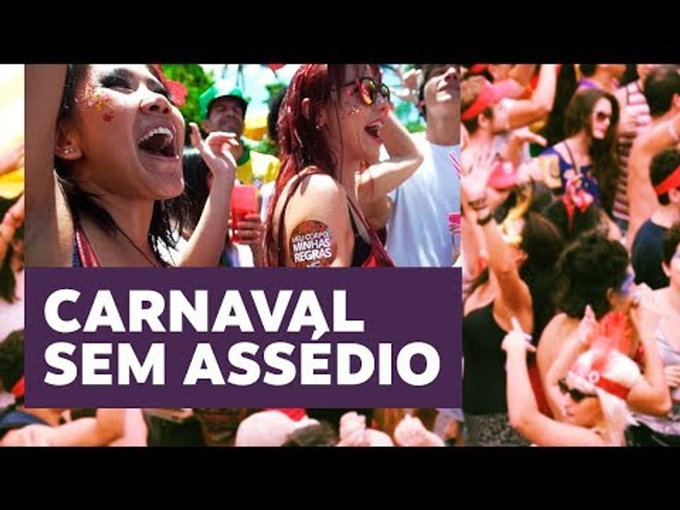 Participe do #CarnavalSemAssédio e lute por um Carnaval mais seguro e respeitoso 🎉