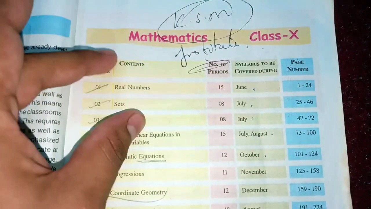 CBSE Class 10 Maths Deleted Portion of Syllabus for Board _ SSC Class 10 Maths Deleted Portion 2021