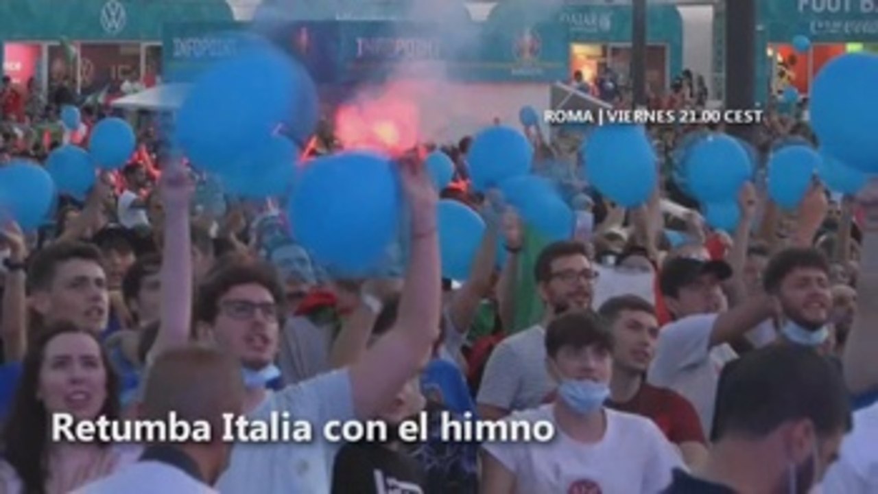 Entusiasmo máximo en Italia de cara a la cita con España