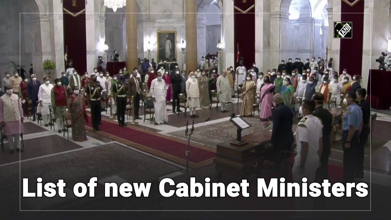 List of new Cabinet Ministers