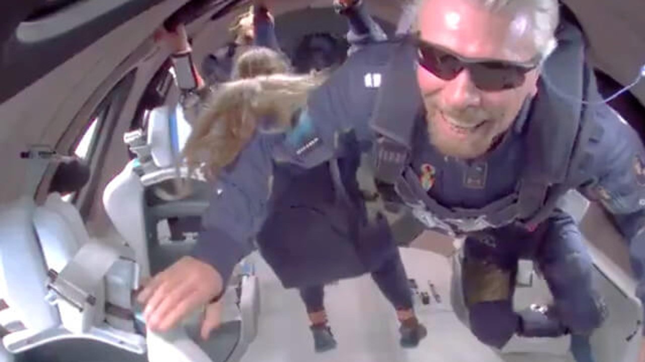 Richard Branson hace historia