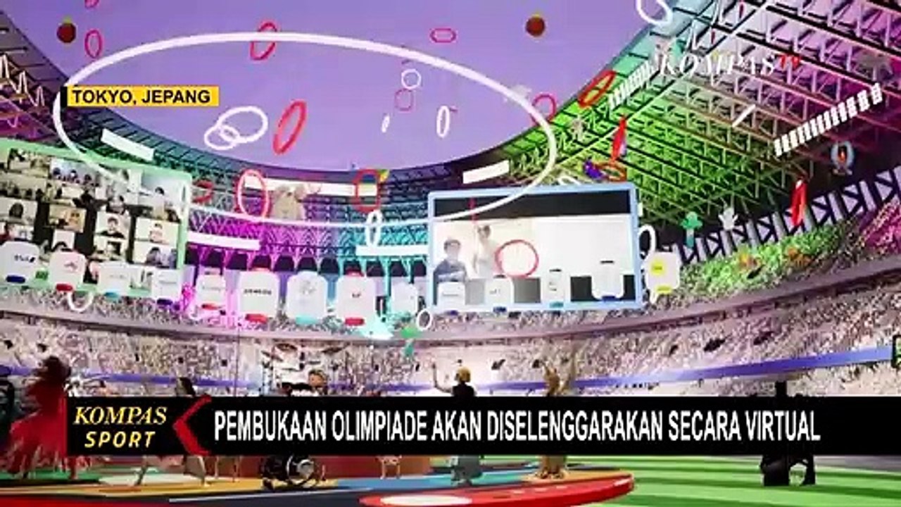 Upacara Pembukaan Olimpiade Tokyo 2020 Digelar Secara Virtual