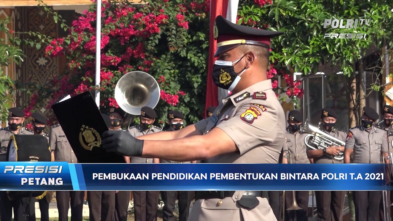 Upacara Pembukaan Pendidikan Pembentukan Bintara Polri 2021 Polda Metro Jaya