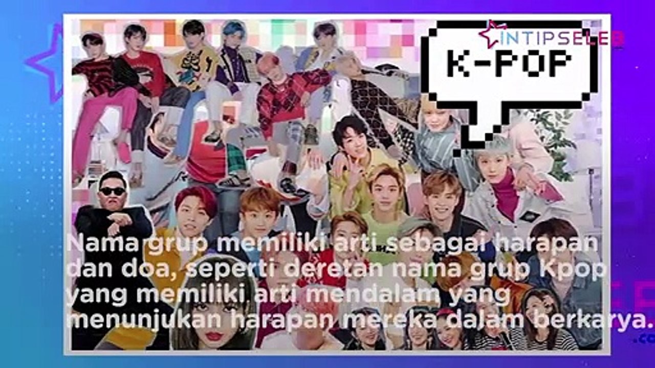 Makna di Balik Nama 9 Grup Kpop, dari TWICE hingga Blackpink