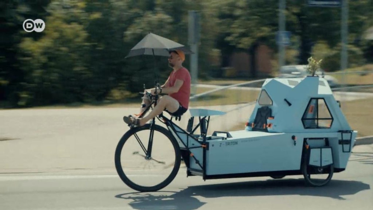 Como funciona uma bicicleta anfíbia?