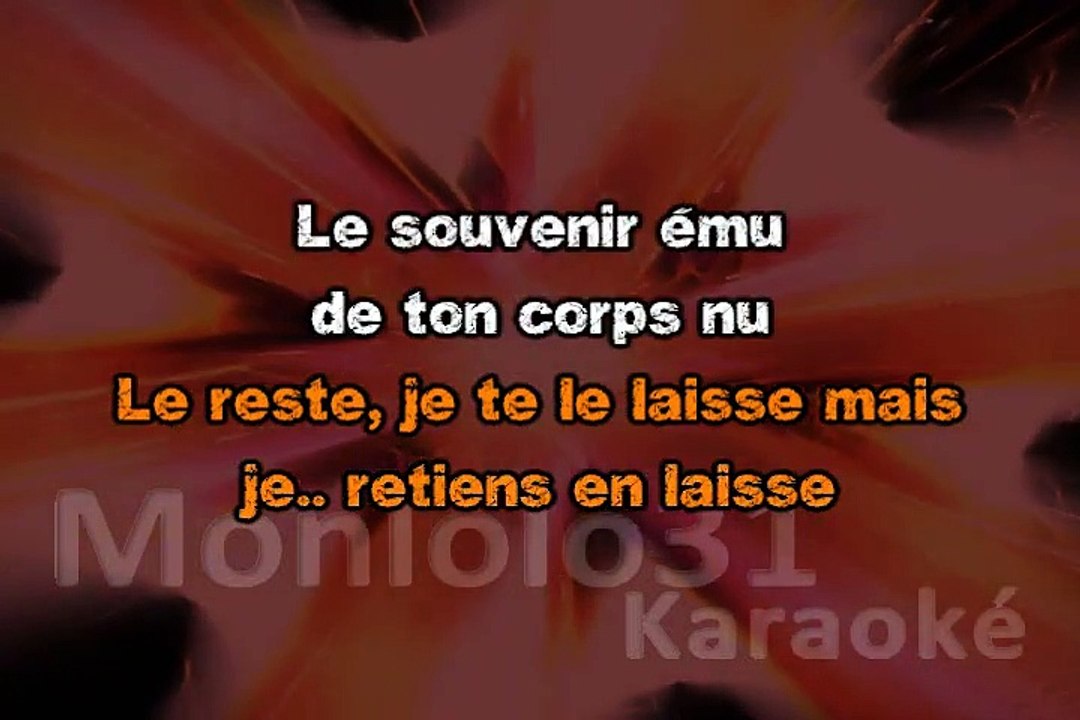 KARAOKE Clara Luciani - Le reste