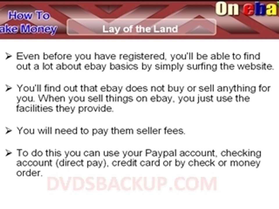 Learn The Basics Of eBay