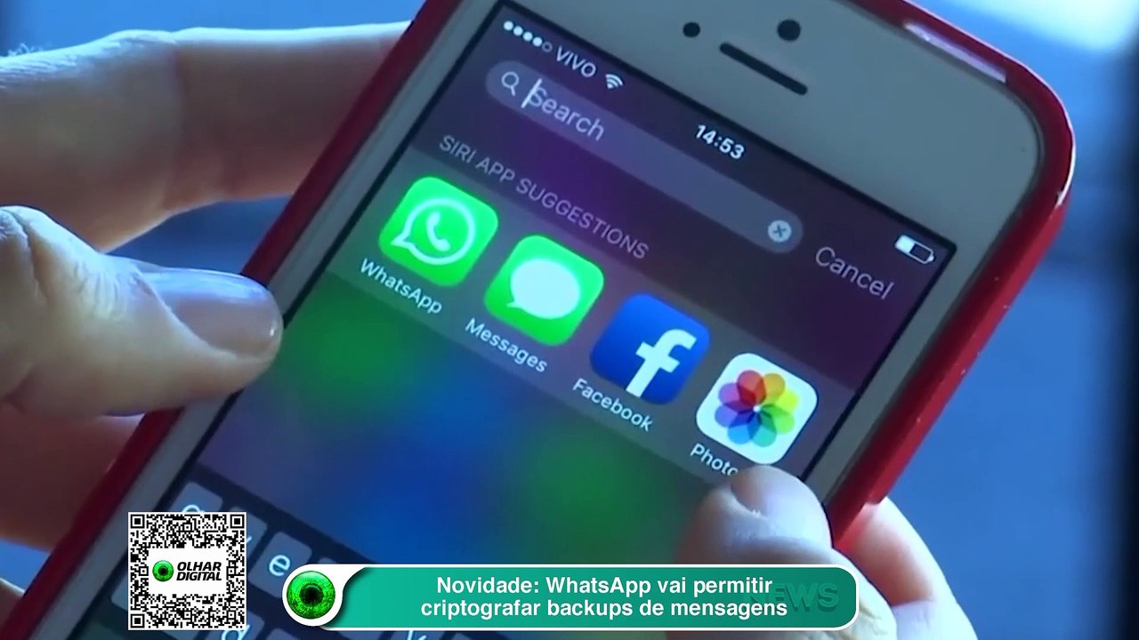 WhatsApp lança recurso para criptografar backups de mensagens