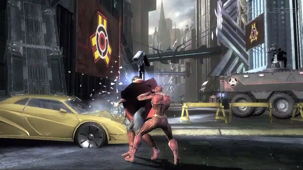 Injustice Gods Among Us: ComicCon Trailer
