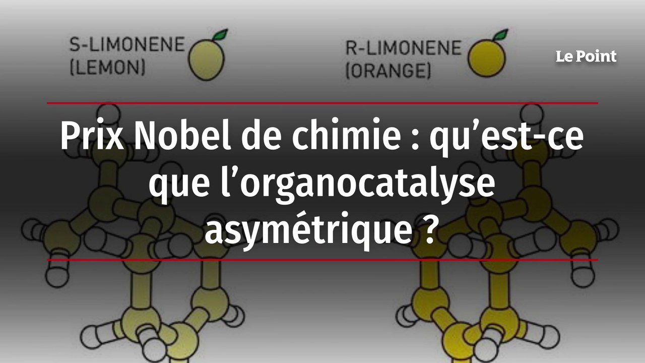 Prix Nobel de chimie : qu’est-ce que l’organocatalyse asymétrique ?
