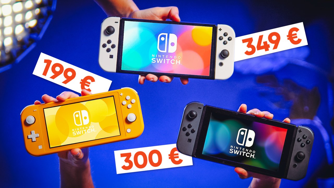 QUELLE Nintendo SWITCH choisir ? (Switch OLED vs Switch vs Switch Lite)