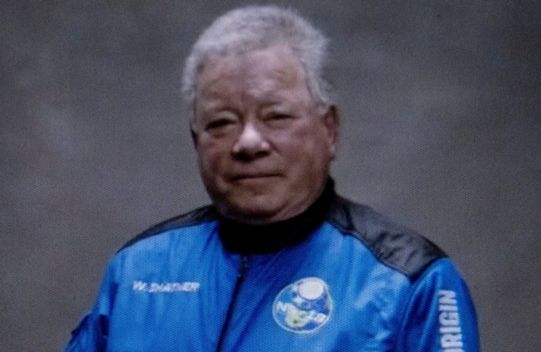 William Shatner’s emotional reaction after space trip