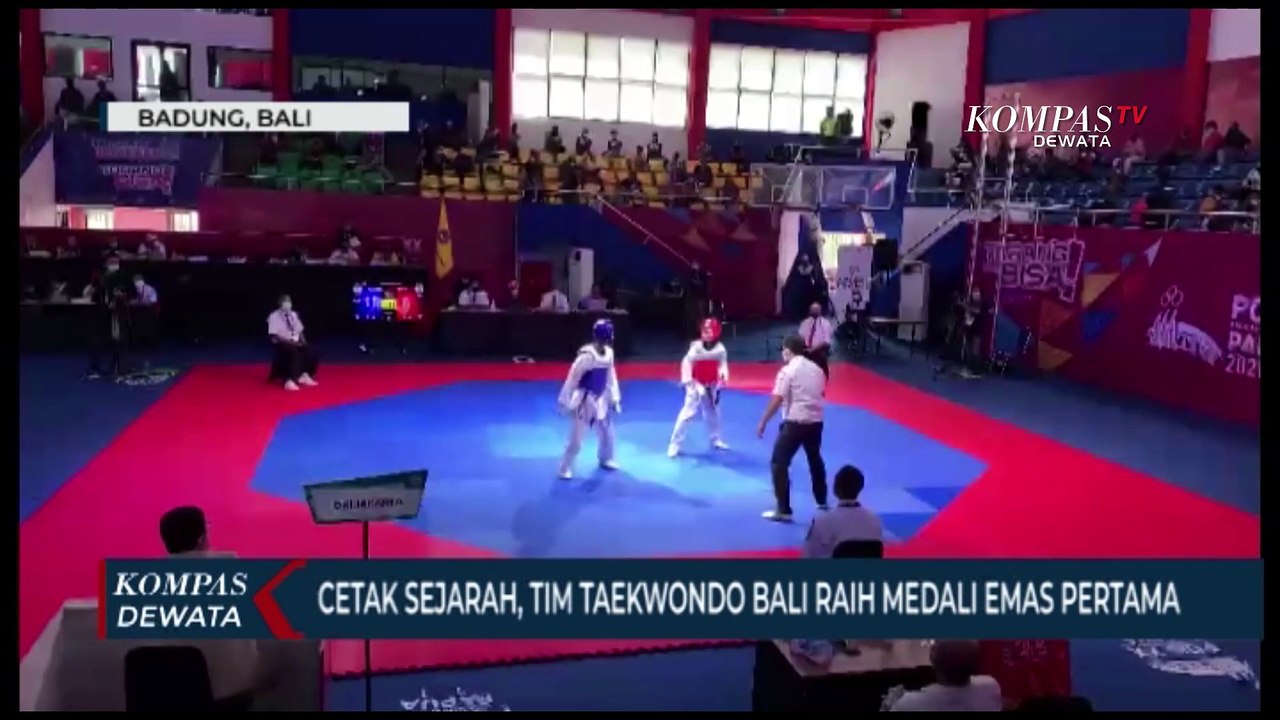 Tim Taekowondo Bali Raih Medali Emas