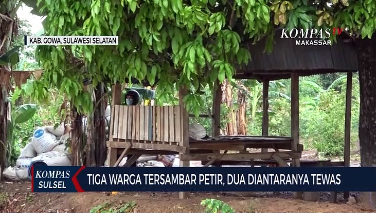 Tiga Warga Tersambar Petir, Dua Diantaranya Tewas
