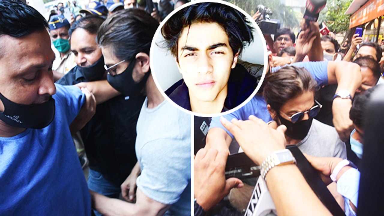Shahrukh Khan Meets Son Aryan Khan In Jail For The First Time