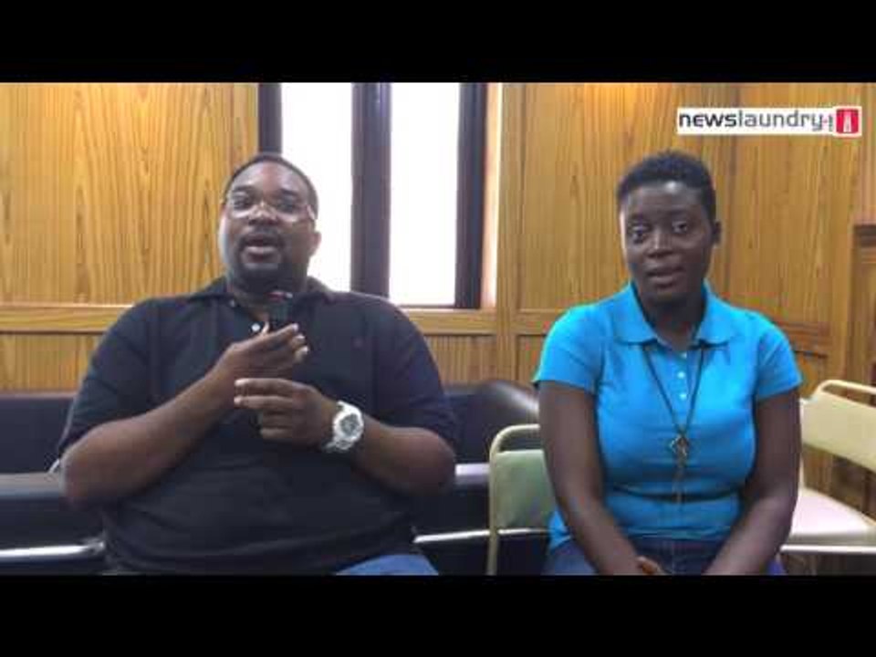 "The only real difference between Indians and African is our hair" Eddie Kiondo and Doris Nkansah