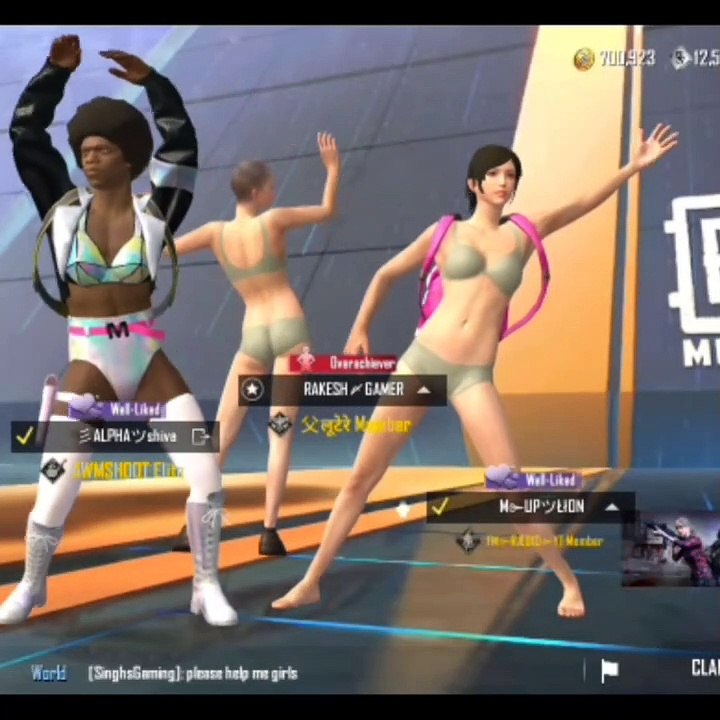 Pubg lite mei Dance competition ll Funny dance competition 