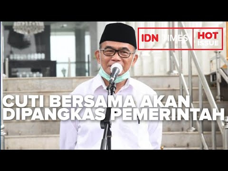 PEMERINTAH BERI SINYAL JUMLAH CUTI BERSAMA 2021 AKAN DIPANGKAS
